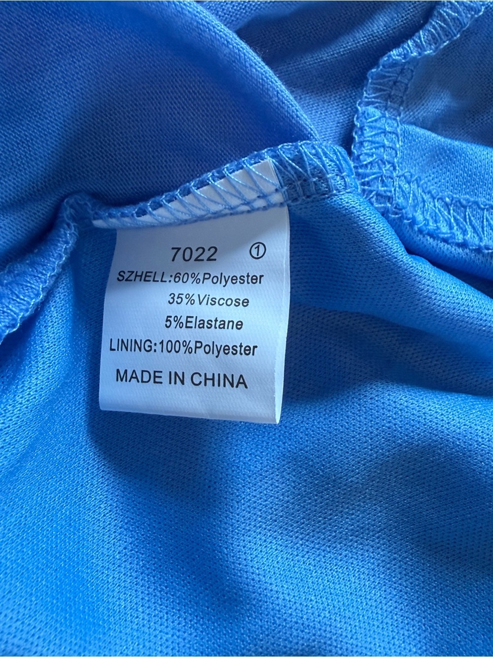 BTFBM Sleeveless Blue Jersey Tank Dress - Picture 7 of 8